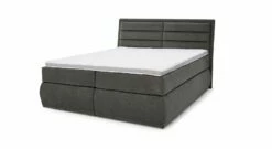 MUSTERRING Bettkasten-Boxspringbett "Felina-Case" Quersteppung -Bettbezüge Verkäufe 2024 musterring bettkasten boxspringbett felina case quersteppung bezug dunkelgrau