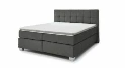 MUSTERRING Boxspringbett "Felina-Basic" Kassettensteppung -Bettbezüge Verkäufe 2024 musterring boxspringbett felina basic kassettensteppung bezug anthrazit