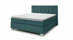 MUSTERRING Boxspringbett "Felina-Basic" Kassettensteppung -Bettbezüge Verkäufe 2024 musterring boxspringbett felina basic kassettensteppung bezug petrol