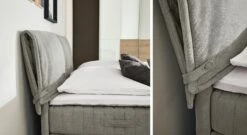 MUSTERRING Boxspringbett "Felina-Basic" Bombierung -Bettbezüge Verkäufe 2024 musterring boxspringbett felina basic kopfteil knopfdetail