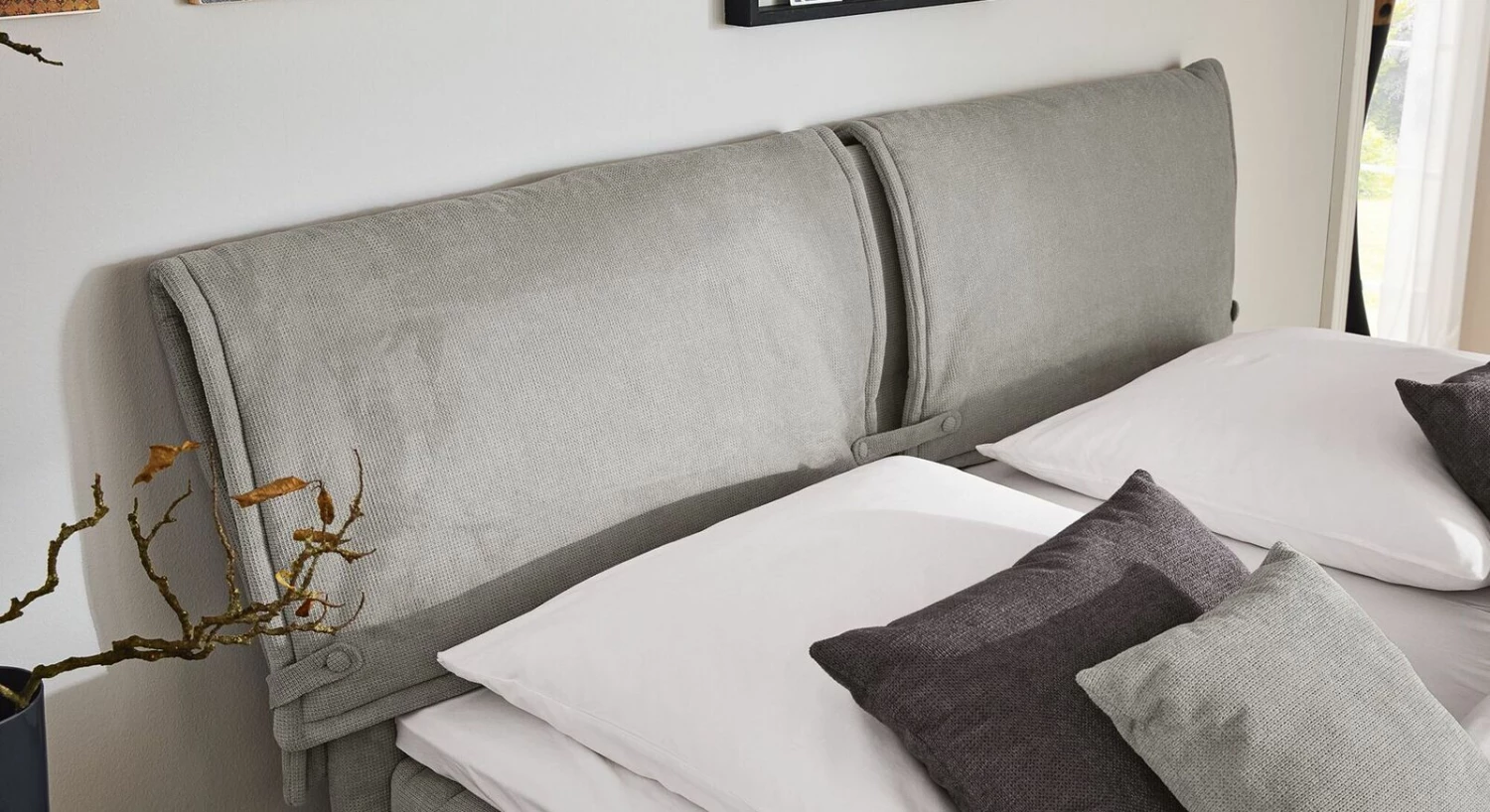 MUSTERRING Boxspringbett "Felina-Basic" Pfeifensteppung 4 MUSTERRING Boxspringbett "Felina-Basic" Pfeifensteppung – Bild 2