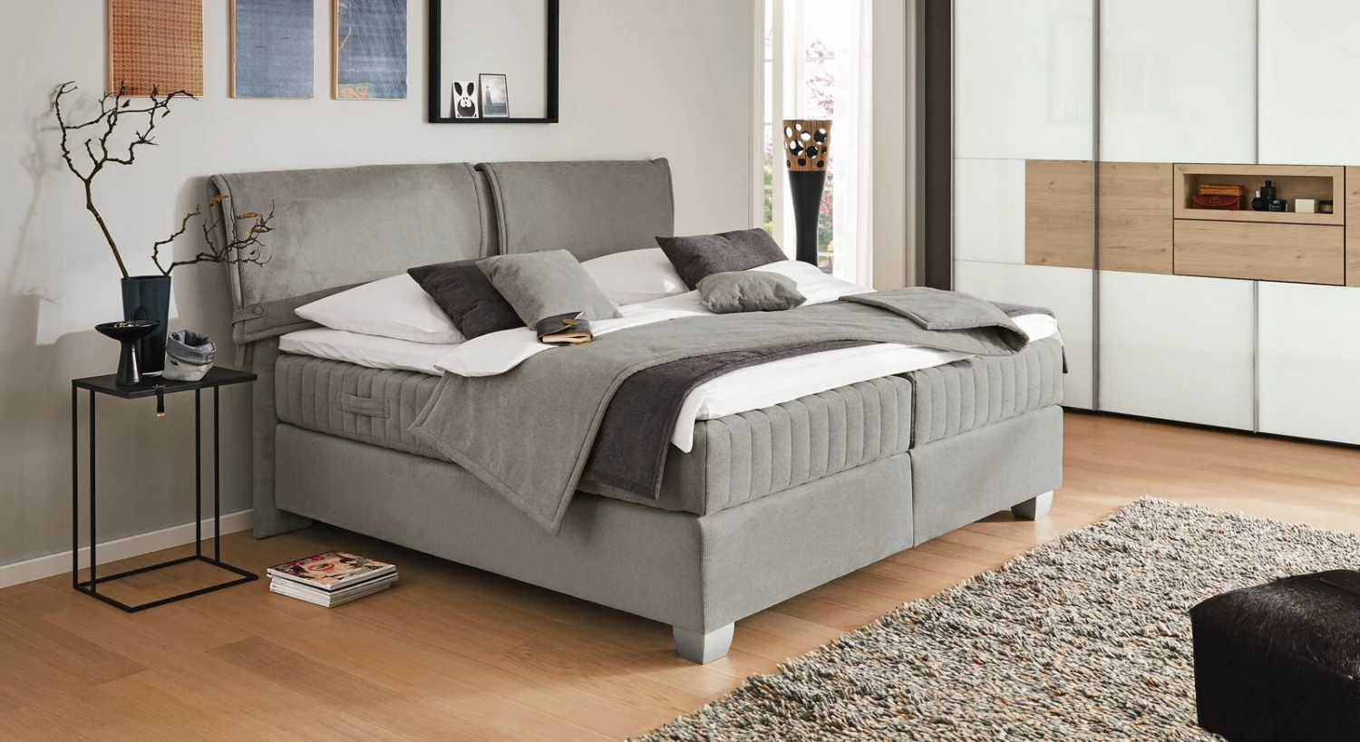 MUSTERRING Boxspringbett "Felina-Basic" Pfeifensteppung 3 MUSTERRING Boxspringbett "Felina-Basic" Pfeifensteppung