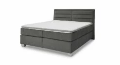MUSTERRING Boxspringbett "Felina-Basic" Quersteppung -Bettbezüge Verkäufe 2024 musterring boxspringbett felina basic quersteppung bezug dunkelgrau