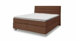 MUSTERRING Boxspringbett "Felina-Basic" Quersteppung -Bettbezüge Verkäufe 2024 musterring boxspringbett felina basic quersteppung bezug hellbraun