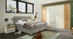 MUSTERRING Boxspringbett "Felina-Basic" Quersteppung -Bettbezüge Verkäufe 2024 musterring boxspringbett felina basic quersteppung passend produkte