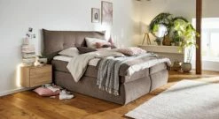 MUSTERRING Bettkasten-Boxspringbett "Felina-Case" Fledermaus