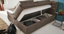 MUSTERRING Bettkasten-Boxspringbett "Felina-Case" Quersteppung -Bettbezüge Verkäufe 2024 musterring boxspringbett felina case quersteppung bettkasten praktisch