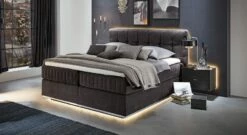 MUSTERRING Boxspringbett "Felina-Fly" Kassettensteppung