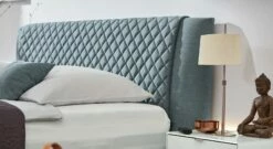 MUSTERRING Boxspringbett "Felina-Motor" Rautensteppung -Bettbezüge Verkäufe 2024 musterring boxspringbett felina motor rautensteppung kopfteil polster