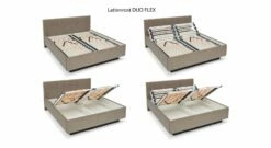 MUSTERRING Polsterbett "Epos" Mit Kopfteil In Quadratsteppung -Bettbezüge Verkäufe 2024 musterring lattenrost duo flex praktisch verstellung 1