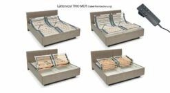 MUSTERRING Polsterbett "Epos" Mit Kopfteil In Quadratsteppung -Bettbezüge Verkäufe 2024 musterring lattenrost trio mot kabelfernbedienung elektrisch 1