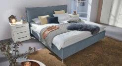 MUSTERRING Polsterbett "Elos" Mit Stehsaum-Kopfteil