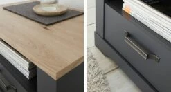 Bett Mit Nachttischen "Doriga" -Bettbezüge Verkäufe 2024 nachttische doriga graphit artisan eiche dekor