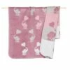 Pad® Kuscheldecke "Elephant" Pink -Bettbezüge Verkäufe 2024 pad kinderdecke elephant pink wendeoptik