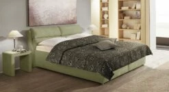 Bett "Cremona" 32 Bett "Cremona" -Bettbezüge Verkäufe 2024 polsterbett cremona bezug microvelours olivgruen