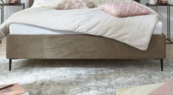 MUSTERRING Polsterbett "Elias" Kissen-Kopfteil -Bettbezüge Verkäufe 2024 polsterbett elias kissen kopfteil metallfuesse schwarz