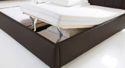 Bett "Lewdown" -Bettbezüge Verkäufe 2024 polsterbett lewdown bettkasten vorne lattenrost gr