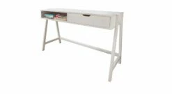 Retro-Schreibtisch "Kids Paradise" Höhenverstellbar Express -Bettbezüge Verkäufe 2024 retro schreibtisch kids paradise hoehenverstellbar express weiss lasiert