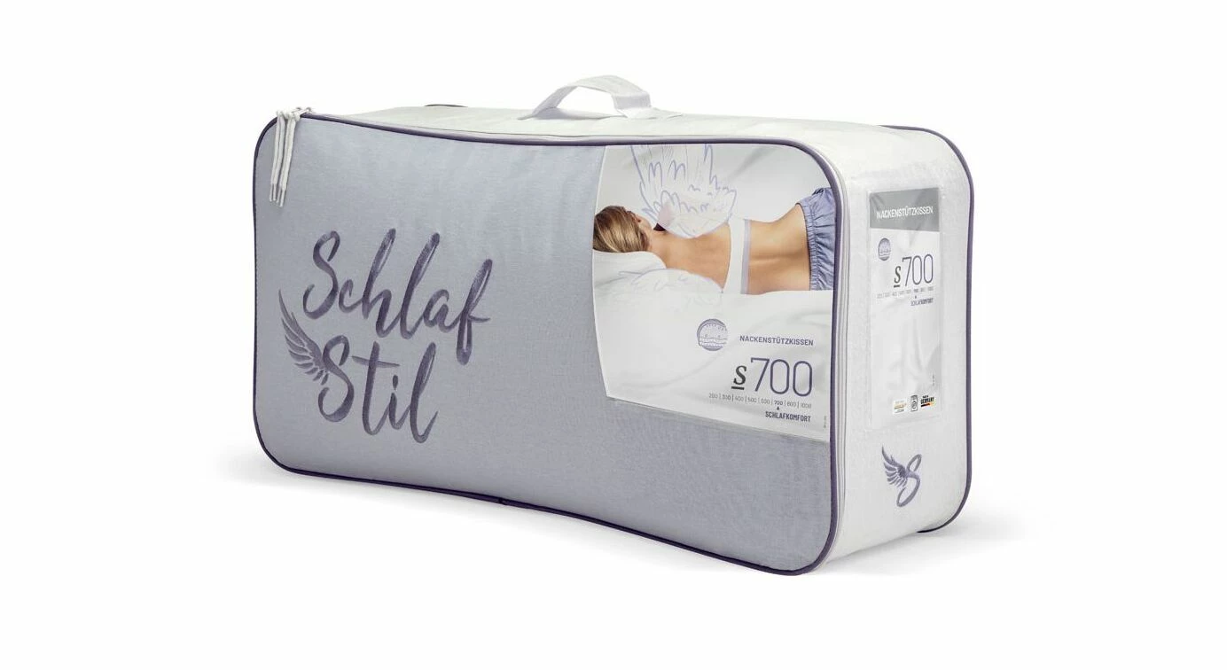 SCHLAFSTIL Daunen-Nackenstützkissen "S700" 7 SCHLAFSTIL Daunen-Nackenstützkissen "S700" – Bild 5