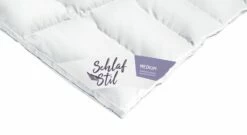 SCHLAFSTIL Eiderdaunen-Bettdecke "D1000" Medium -Bettbezüge Verkäufe 2024 schlafstil eiderdaunen bettdecke d1000 medium alleskoenner praktisch