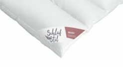 SCHLAFSTIL Eiderdaunen-Bettdecke "D1000" Warm -Bettbezüge Verkäufe 2024 schlafstil eiderdaunen bettdecke d1000 warm beste waermeisolierung