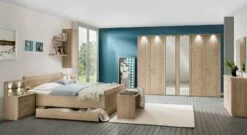 Komfort-Doppelbett "Telford" -Bettbezüge Verkäufe 2024 schlafzimmer telford steineiche dekor moebel