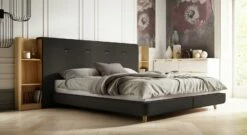 SCHLARAFFIA Bett "Buddy Holly" Mit Boxspring-Unterfederung