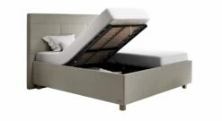 SCHLARAFFIA Stauraumbett "Verdi" -Bettbezüge Verkäufe 2024 schlaraffia stauraumbett verdi microvelours webstoff bezug secret silver