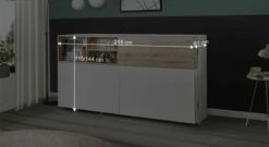 Schrankbett "Tampico" Mit Schreibtisch -Bettbezüge Verkäufe 2024 schrankbett tampico schreibtisch platzsparend bemassung grafik