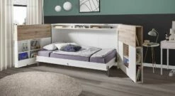 Schrankbett "Tampico" Mit Schreibtisch