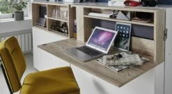 Schrankbett "Tampico" Mit Schreibtisch -Bettbezüge Verkäufe 2024 schrankbett tampico schreibtisch regal