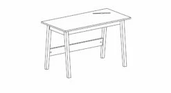 Schreibtisch "Kids Nordic" -Bettbezüge Verkäufe 2024 schreibtisch kids nordic kabelkanal tischplatte