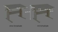 LIFETIME Schreibtisch "Original" Neigbar -Bettbezüge Verkäufe 2024 schreibtisch original neigbar lifetime massgrafik