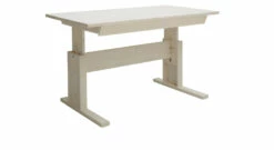 LIFETIME Schreibtisch "Original" Höhenverstellbar -Bettbezüge Verkäufe 2024 schreibtisch original lifetime weiss lasiert mit schublade gross