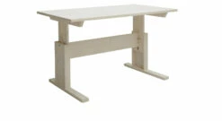 LIFETIME Schreibtisch "Original" Höhenverstellbar -Bettbezüge Verkäufe 2024 schreibtisch original lifetime weiss lasiert ohne schublade gross