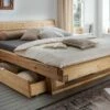 Schubkasten-Bett "Barup" -Bettbezüge Verkäufe 2024 schubkasten bett barup fichtenholz natuerlich