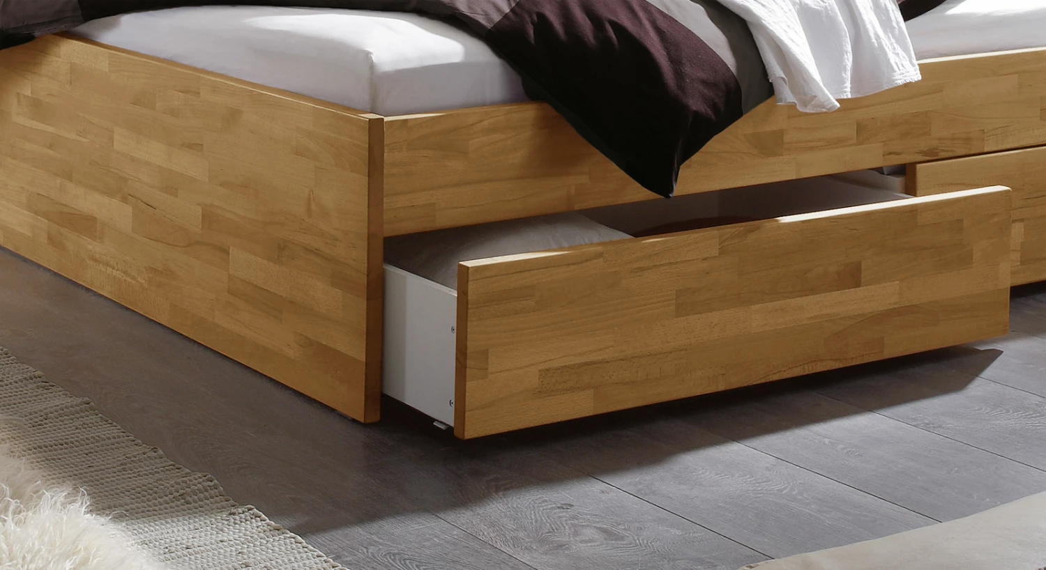 Schubkasten-Doppelbett "Manchester" 5 Schubkasten-Doppelbett "Manchester" – Bild 3