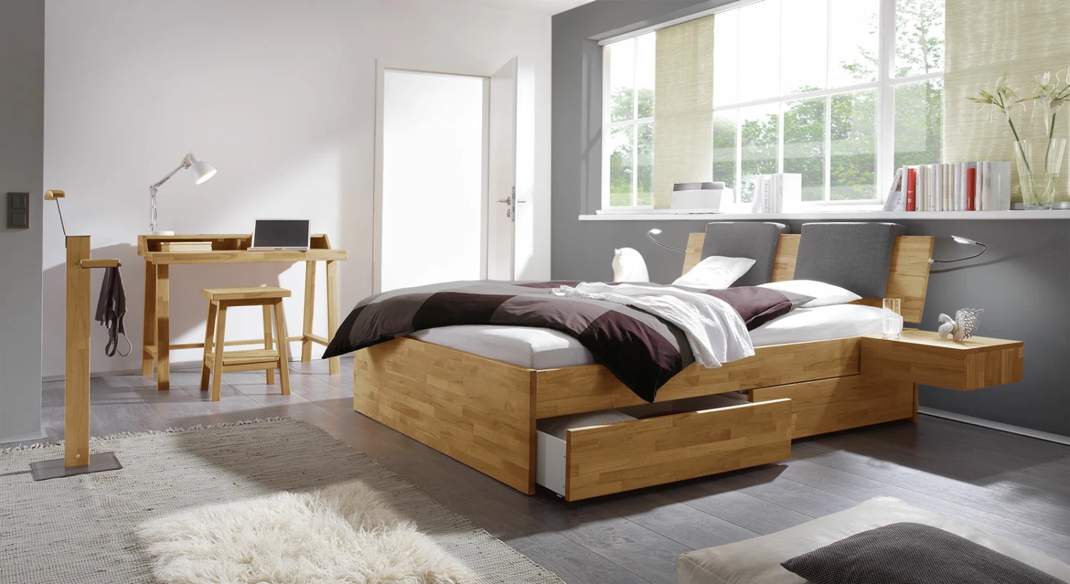 Schubkasten-Doppelbett "Manchester" 9 Schubkasten-Doppelbett "Manchester" – Bild 7