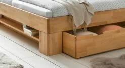 Schubkasten-Bett "Valisia" -Bettbezüge Verkäufe 2024 schubkasten bett valisia stauraum moeglichkeiten