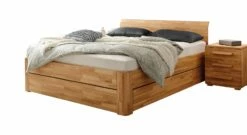 Schubkasten-Doppelbett "Gavino" 14 Schubkasten-Doppelbett "Gavino" -Bettbezüge Verkäufe 2024 schubkasten doppelbett gavino echtholz