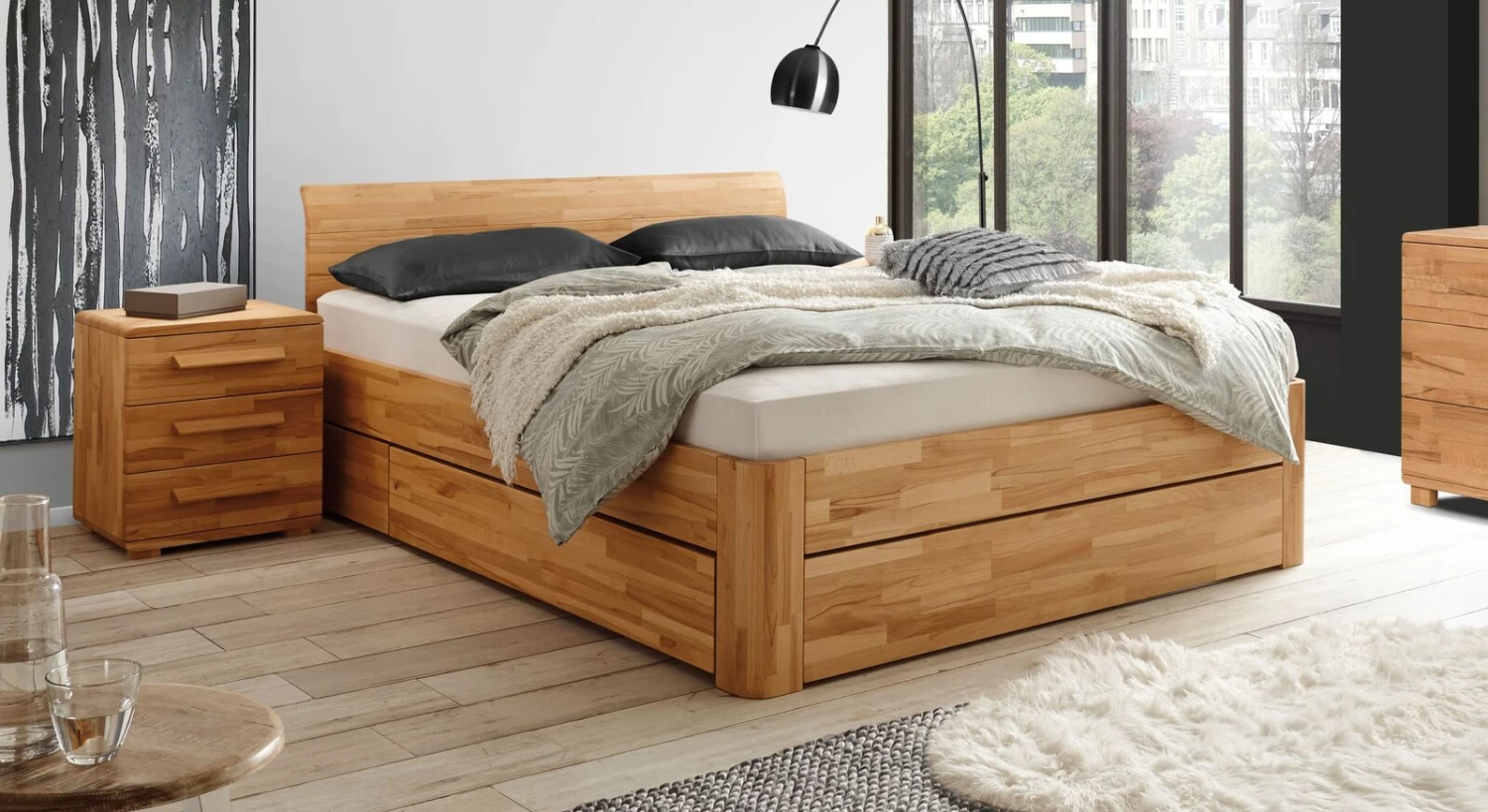 Schubkasten-Doppelbett "Gavino" 7 Schubkasten-Doppelbett "Gavino" – Bild 5