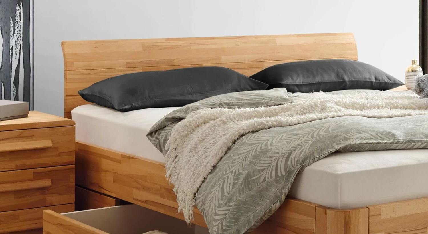 Schubkasten-Doppelbett "Gavino" 4 Schubkasten-Doppelbett "Gavino" – Bild 2