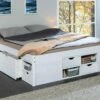Schubkasten-Doppelbett "Göteborg" -Bettbezüge Verkäufe 2024 schubkasten doppelbett goeteborg kiefer weiss lackiert