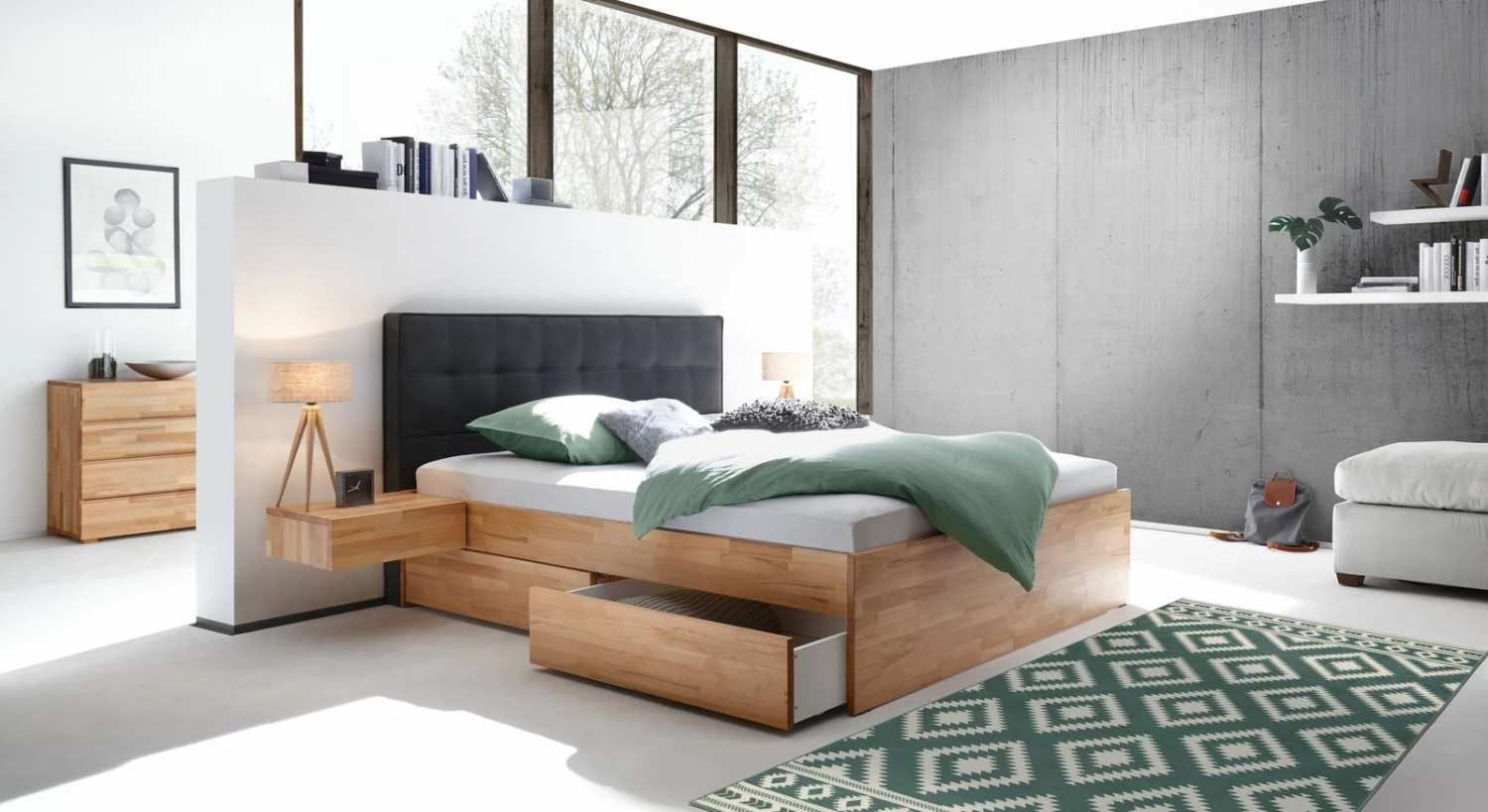 Schubkasten-Doppelbett "Mirenda" 10 Schubkasten-Doppelbett "Mirenda" – Bild 8