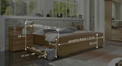 Schubkasten-Doppelbett "Narita" 13 Schubkasten-Doppelbett "Narita" -Bettbezüge Verkäufe 2024 schubkasten doppelbett narita bemassungs skizze