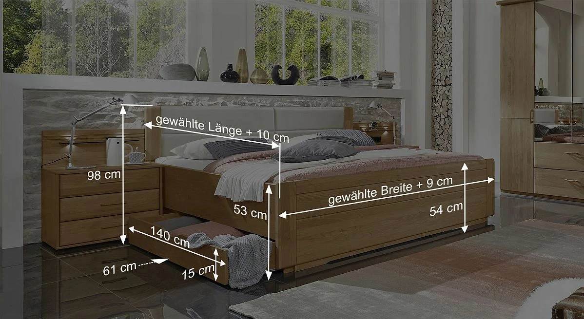 Schubkasten-Doppelbett "Narita" 7 Schubkasten-Doppelbett "Narita" – Bild 5