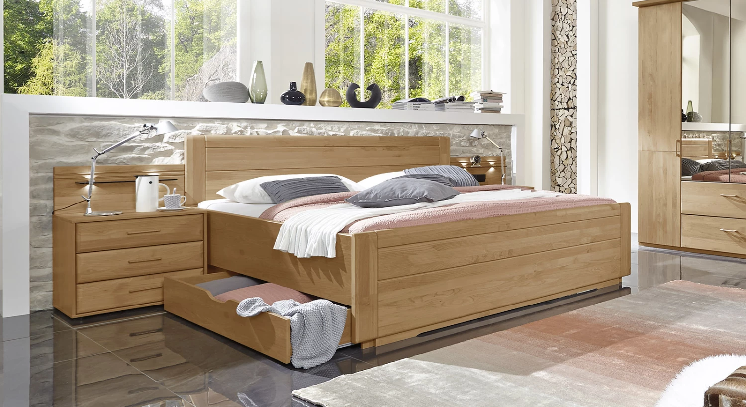 Schubkasten-Doppelbett "Narita" 8 Schubkasten-Doppelbett "Narita" – Bild 6