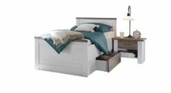 Schubkasten-Einzelbett "Jordi" 10 Schubkasten-Einzelbett "Jordi" -Bettbezüge Verkäufe 2024 schubkasten einzelbett jordi inklusive fussteil