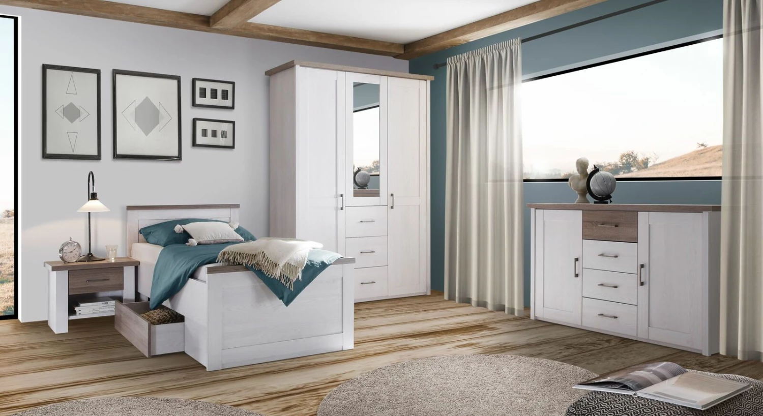 Schubkasten-Einzelbett "Jordi" 7 Schubkasten-Einzelbett "Jordi" – Bild 5