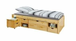 Schubkasten-Einzelbett "Oslo" 14 Schubkasten-Einzelbett "Oslo" -Bettbezüge Verkäufe 2024 schubkasten einzelbett oslo integriert stauram robust